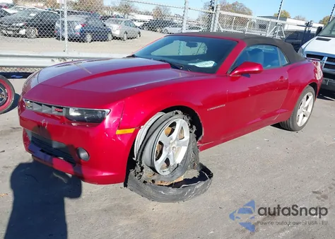 2015 Chevrolet Camaro 1Lt from USA, damaged, VIN 2G1FD3D39F9289584
